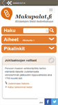 Mobile Screenshot of makupalat.fi