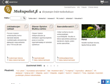 Tablet Screenshot of makupalat.fi